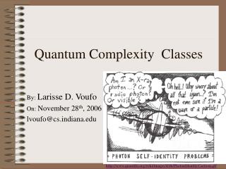 Quantum Complexity Classes