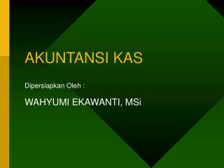akuntansi kas