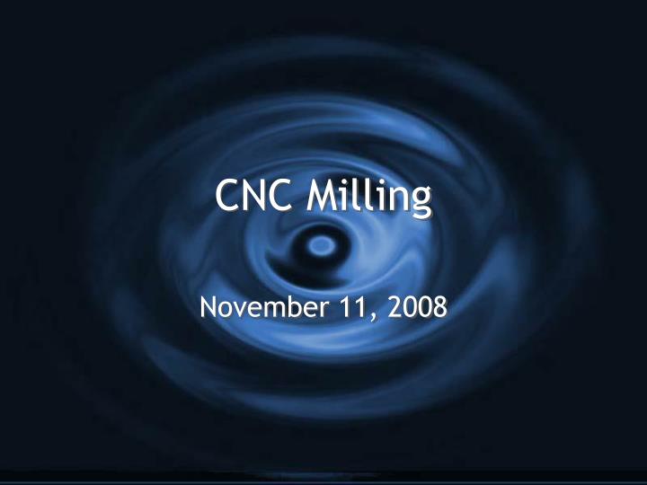 cnc milling