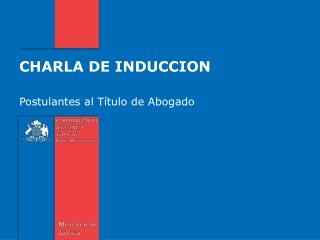 charla de induccion