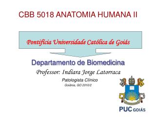 cbb 5018 anatomia humana ii