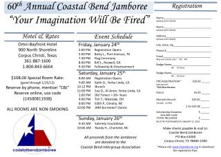 60 th Annual Coastal Bend Jamboree