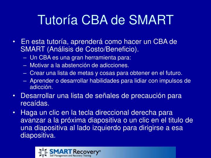 tutor a cba de smart