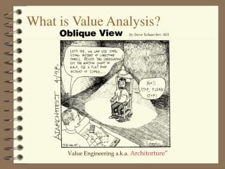 What is Value Analysis?