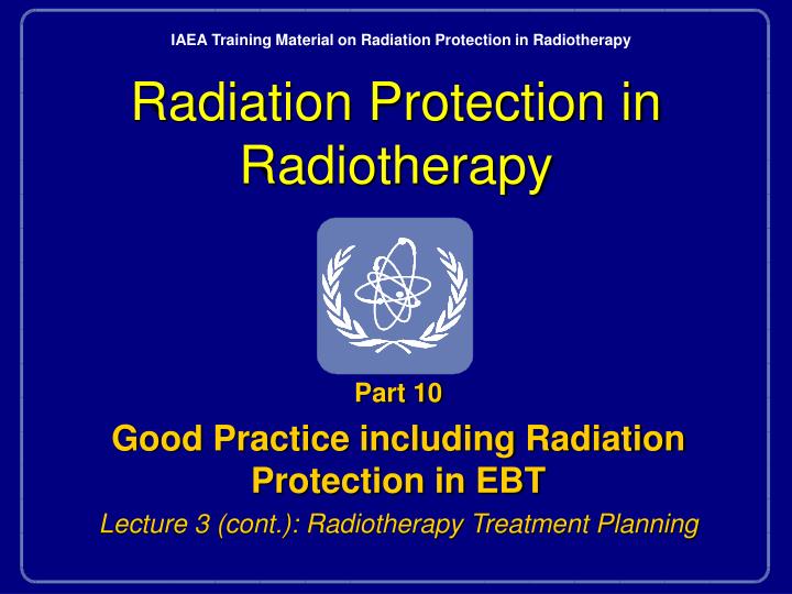 radiation protection in radiotherapy