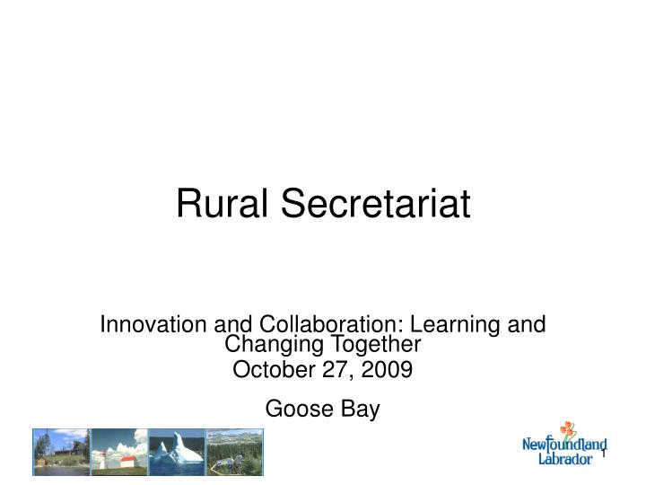 rural secretariat