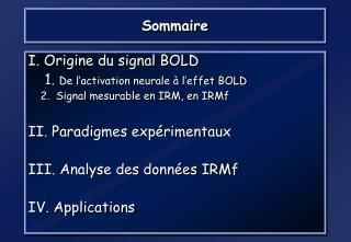 sommaire