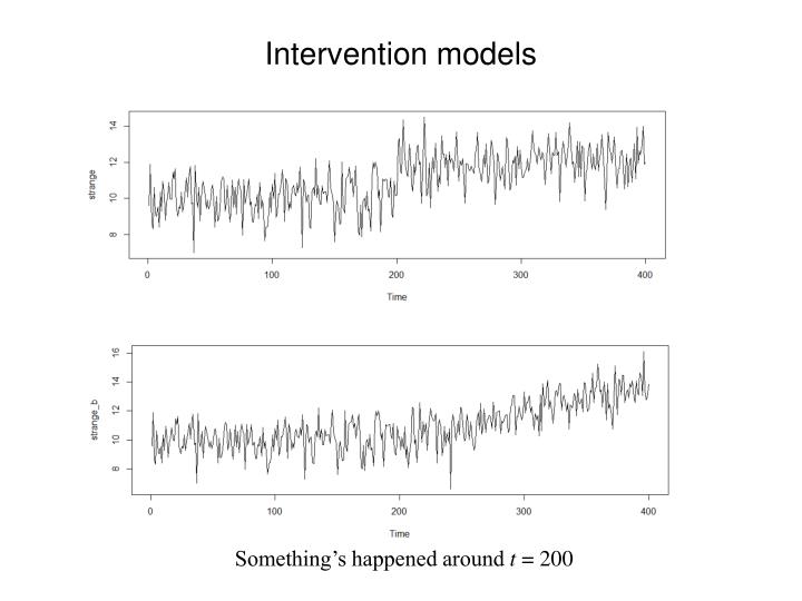 intervention models