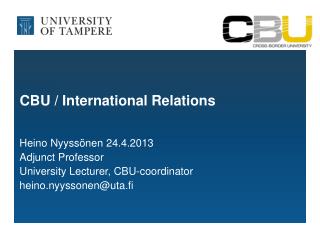 CBU / International Relations