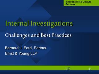 Internal Investigations