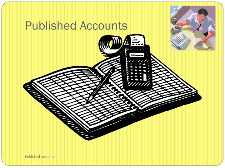 published accounts