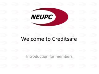 Welcome to Creditsafe
