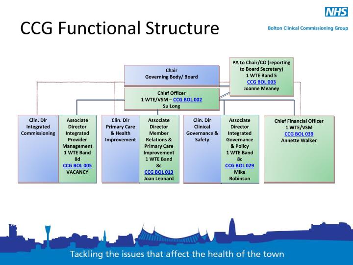 ccg functional structure