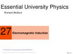 Electromagnetic Induction - slide 1