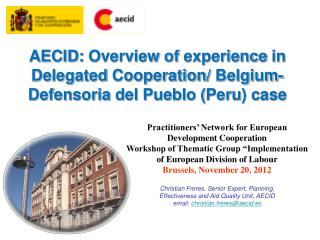 Practitioners’ Network for European Development Cooperation