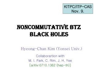 Noncommutative BTZ Black Holes