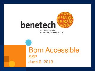 Born Accessible SSP June 6, 2013
