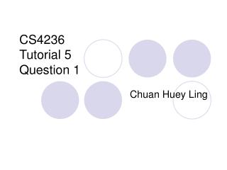 CS4236 Tutorial 5 Question 1