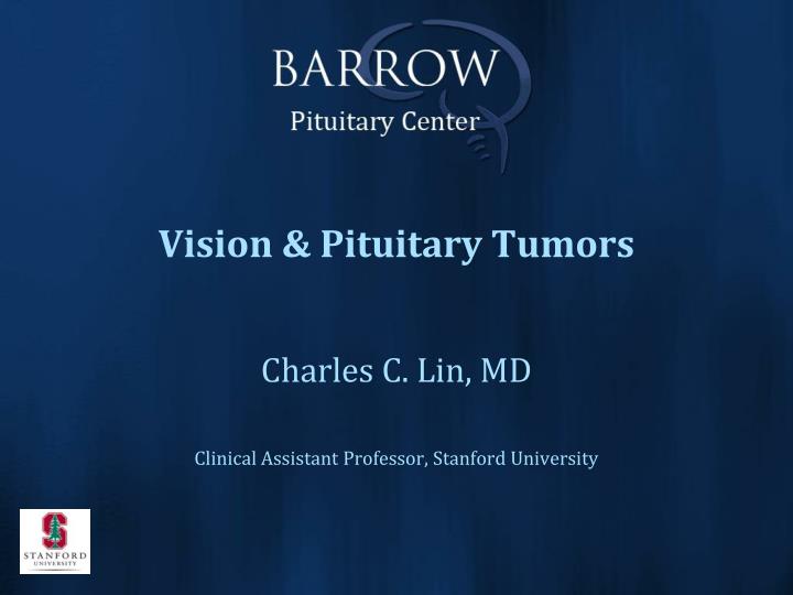 vision pituitary tumors