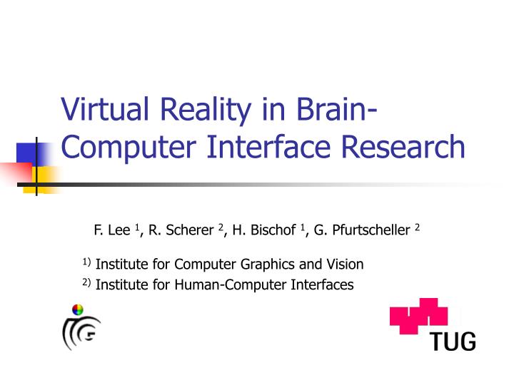 virtual reality in brain computer interface research