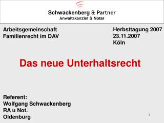 Schwackenberg &amp; Partner Anwaltskanzlei &amp; Notar