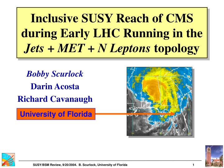 inclusive susy reach of cms during early lhc running in the jets met n leptons topology