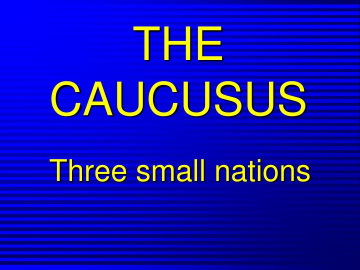 the caucusus