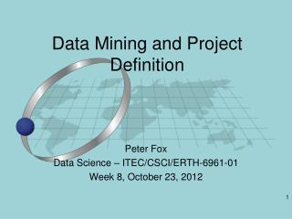 Data Mining and Project Definition