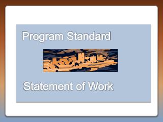 Program Standard