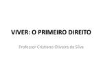 VIVER: O PRIMEIRO DIREITO - slide 1