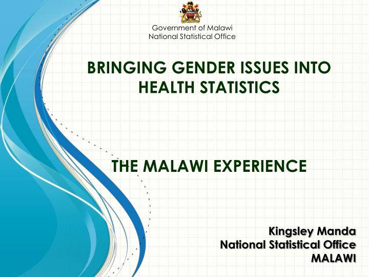 bringing gender issues into health statistics the malawi experience