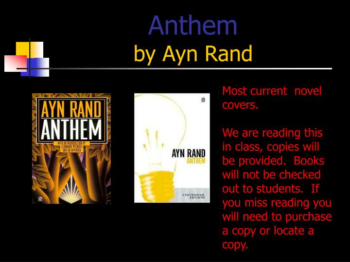 anthem by ayn rand