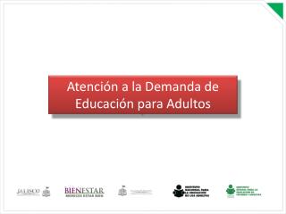 Atención a la Demanda de Educación para Adultos