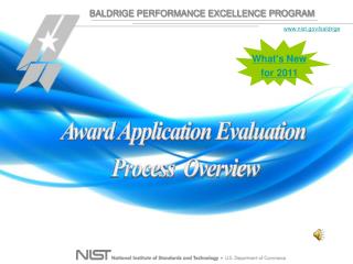 Award Application Evaluation Process Overview