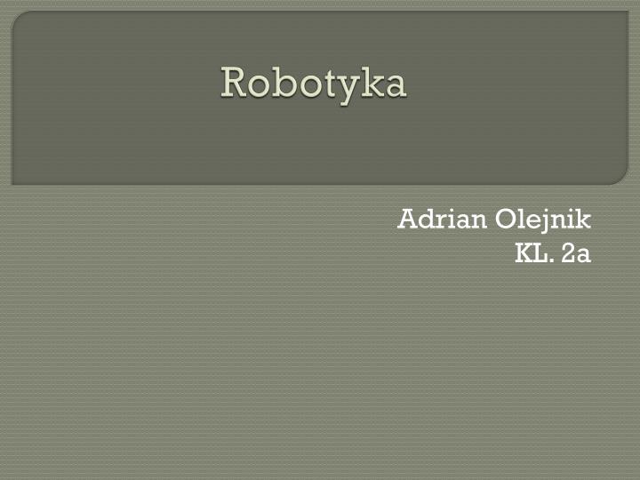 robotyka