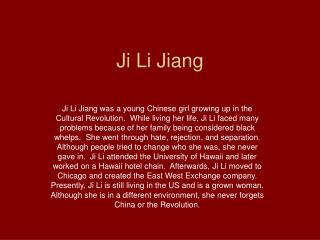 Ji Li Jiang