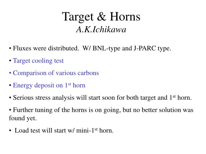 target horns a k ichikawa