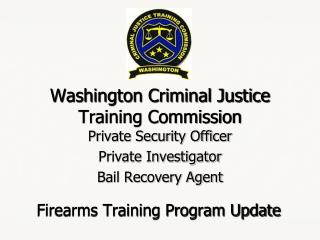 Washington Criminal Justice Training Commission