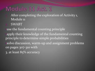 Module 11 Act. 1