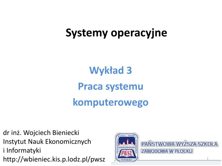 systemy operacyjne