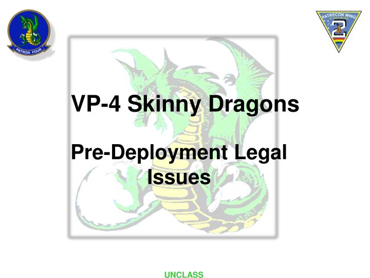pre deployment legal issues