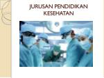 JURUSAN PENDIDIKAN KESEHATAN - slide 1