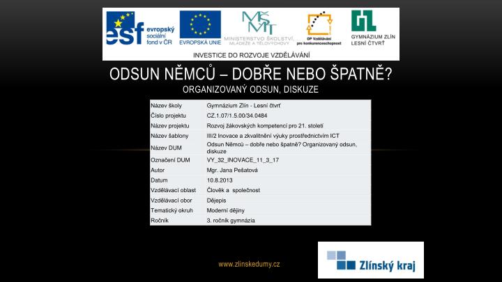 odsun n mc dob e nebo patn organizovan odsun diskuze