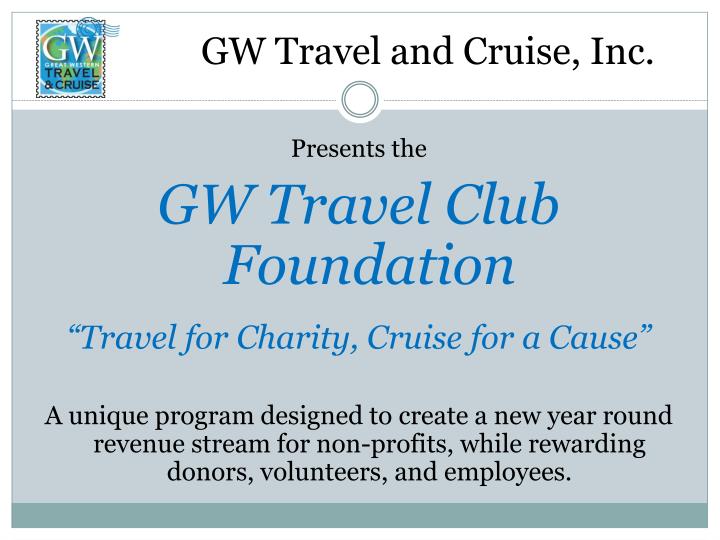gw travel and cruise inc