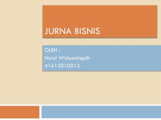 jurna bisnis