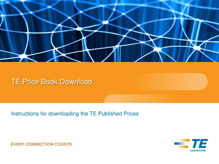 te price book download