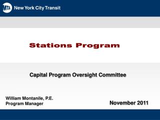 Stations Program