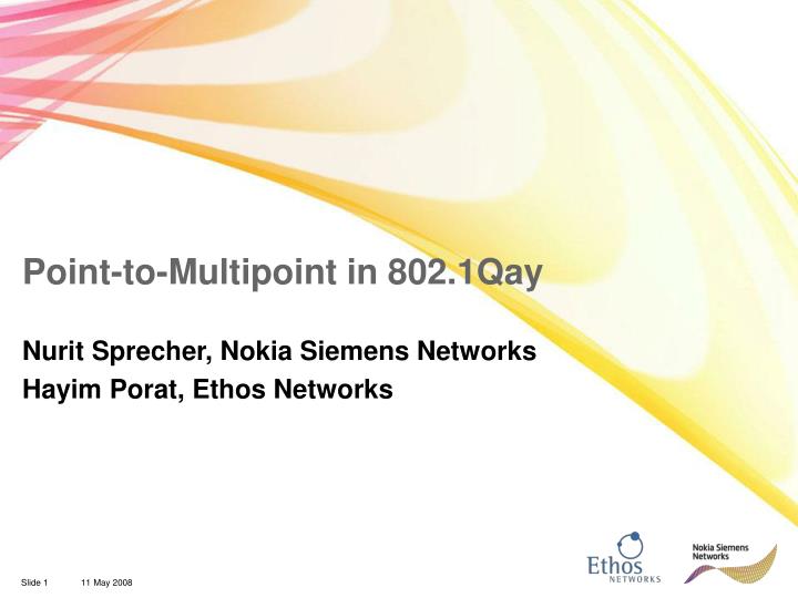 point to multipoint in 802 1qay