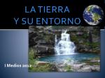 LA TIERRA Y SU ENTORNO