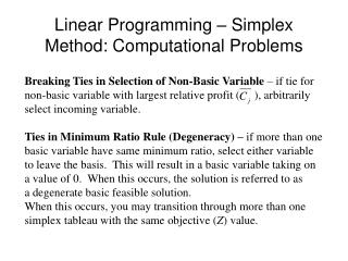 PPT - LINEAR PROGRAMMING METODE SIMPLEX PowerPoint Presentation, Free ...